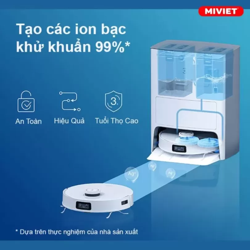 Robot hút bụi lau nhà Ecovacs