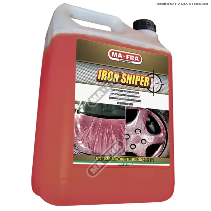 Hóa chất tẩy bụi sắt Ma-fra Iron Spiner 4.5L