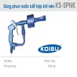 Súng phun nước kết hợp khí nén