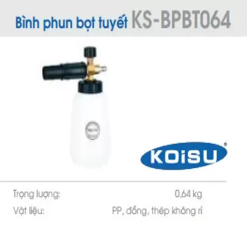 Bình phun bọt tuyết